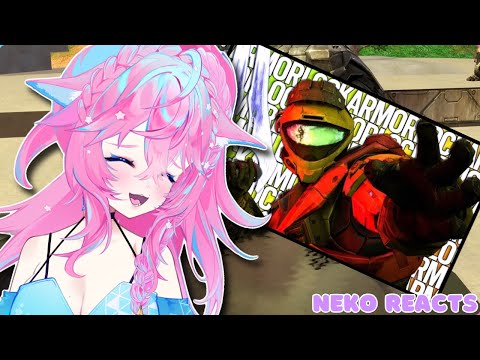 Видео: ━☆НЕКО РЕАКЦИЯ━☆ HALO ВСТРЕЧАЕТ LOONEY TUNES! ! 😂 | БЕЗУМИЕ АРМОРЛОКА!