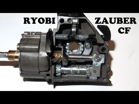 Видео: Ryobi Zauber CF - грустная история...