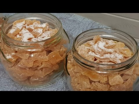 Видео: Готовим дома/Цукаты из тыквы - легко и вкусно!!/Живём в деревне