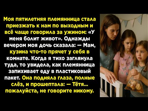 Видео: «Я подумала, что у племянницы болит живот… но то, что я увидела ночью, лишило меня дара речи!»