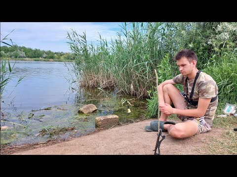 Видео: Карась на РЕЗИНКУ 2023. Рибалка як у МИНУЛОМУ. Ловлю карася на просту снасть.