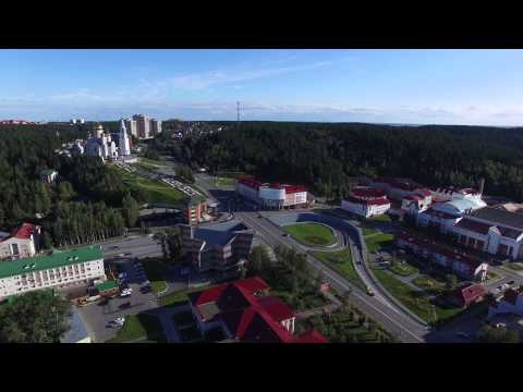 Видео: Ханты-Мансийск с высоты Часть 1