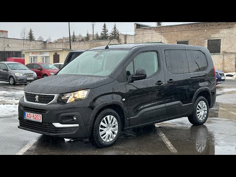 Видео: Длинный каблук или большой минивэн 7-мест 🚐. Peugeot Rifter 1.5BlueHdi 131л.с. Псков.