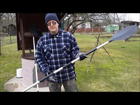 Видео: Весло для каяка
