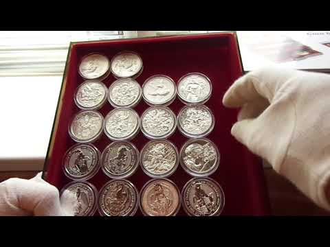 Видео: Планшеты для хранения монет и слитков.