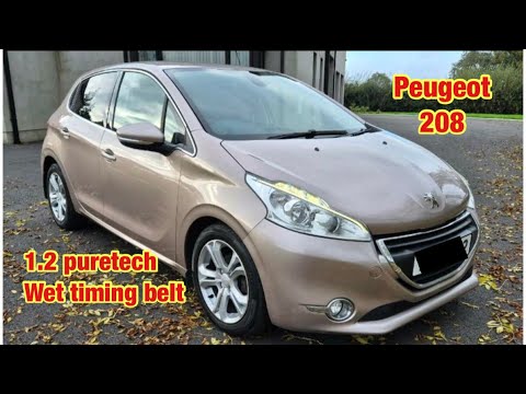 Видео: Peugeot 208, 1.2 Pure Tech замена мокрого ремня