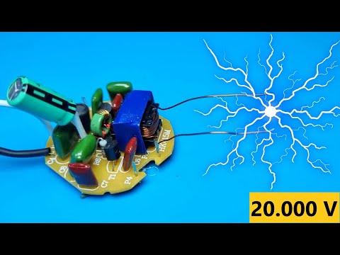 Видео: Дайте волю напряжению 20 кВ: трансформируйте старый драйвер лампы CLF в домашних условиях