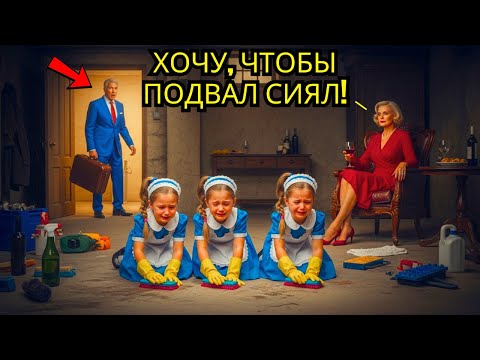 Видео: МИЛЛИОНЕР ВЕРНУЛСЯ РАНЬШЕ И УВИДЕЛ, ЧТО ЕГО 5-ЛЕТНИХ ДОЧЕРЕЙ ЗАСТАВЛЯЮТ РАБОТАТЬ — ОН ВНЕ СЕБЯ