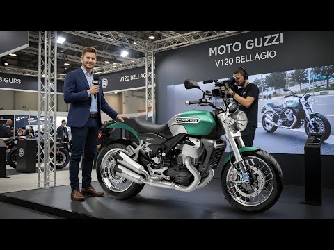 Видео: ПРЕДСТАВЛЕН НОВЫЙ MOTO GUZZI V120 BELLAGIO 2026 ГОДА!!