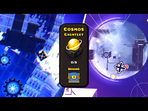 Видео: НОВЫЙ ГАУНТЛЕТ ПОРАЗИЛ МЕНЯ!!! (Cosmos Gauntlet) ► Geometry Dash 2.2