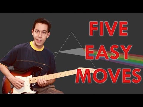 Видео: Как звучать как Дэвид Гилмор из Pink Floyd — урок игры на соло-гитаре