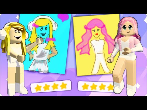 Видео: 💋РИСУЕМ на СКОРОСТЬ  в РОБЛОКС! НУБИК vs ЛЕСКА ROBLOX SPEED DRAW