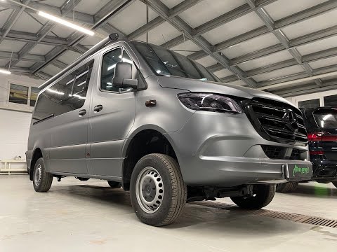 Видео: Переоборудование салона микроавтобуса Mercedes Sprinter W907