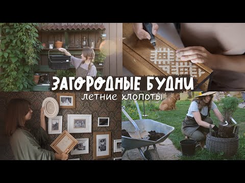 Видео: Загородная жизнь без суеты: обустройство дома и сада. Чем занимаюсь сейчас и ближайшие планы 🏡