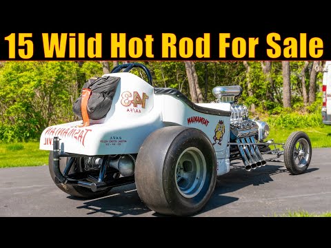 Видео: 🔥 15 безумных и крутых хот-родов на продажу — эпические кастомные сборки, которые вам понравятся!