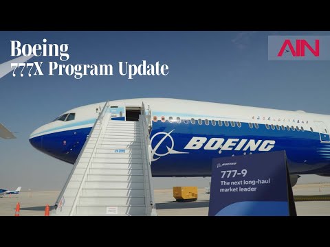 Видео: Boeing настаивает, что широкофюзеляжный самолет 777X стоит ожидания – AIN