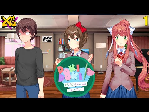 Видео: УЖАСНЫЕ ТАЙНЫ МИРА ГРЁЗ➤ Doki Doki World of Dreams ACT 2 (ПОЛНАЯ ВЕРСИЯ) ★Серия#1