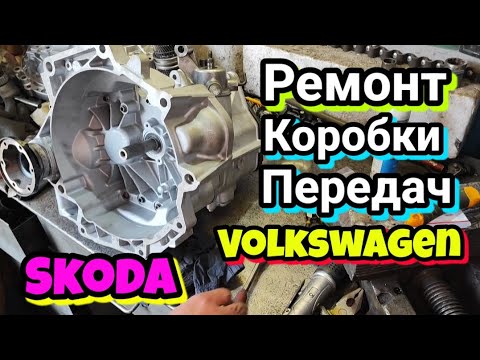 Видео: Шкода (Skoda) Шумит Коробка Передач? Замена всех подшипников! Volkswagen