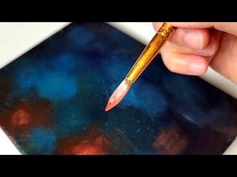 Видео: Как очень легко рисовать цветы / Акриловые краски для начинающих