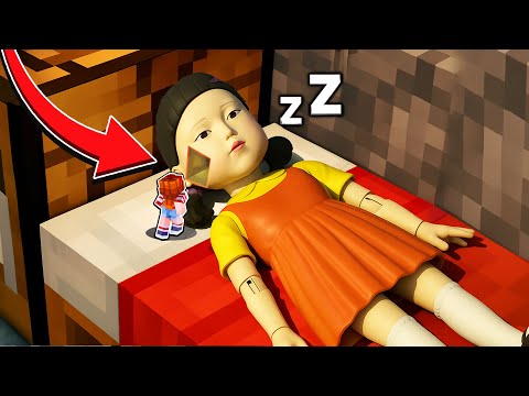 Видео: 😳 ЧТО НАХОДИТСЯ ВНУТРИ КУКЛЫ ИЗ ИГРЫ В КАЛЬМАРА В МАЙНКРАФТ