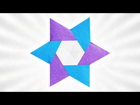 Видео: Звезда-пирамида оригами (Усман Росииди)