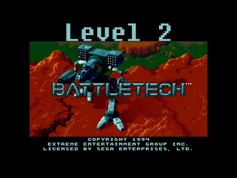 Видео: Battletech (MechWarrior) ● SEGA ● 2 Уровень ● Прохождение