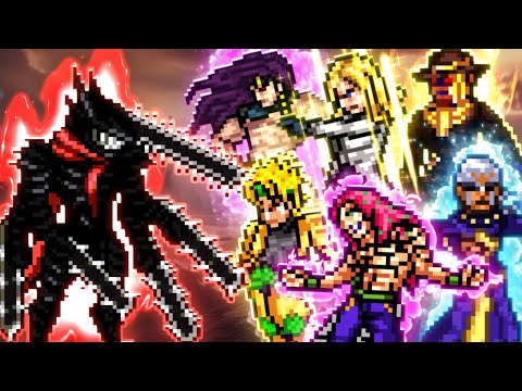 Видео: Denji против всех злодеев JoJo | Chainsaw Man против Stand Power