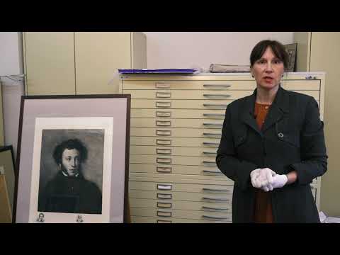 Видео: Открытые хранения: О. Г.  Коршунова. Хранение печатной графики