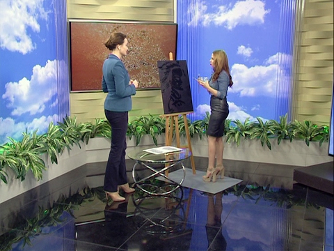 Видео: Художник Альбина Багова: в таких картинах никогда не знаешь, что получится в финале