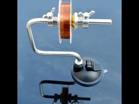 Видео: Устройство для Намотки лески с зажимом с Алиэкспресс Line winder with clip from Aliexpress