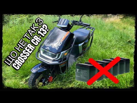 Видео: Огляд електроскутера CROSSER CR-13 є нюанси!