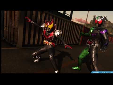 Видео: Kamen Rider Climax Figher: простые бои японских героев.