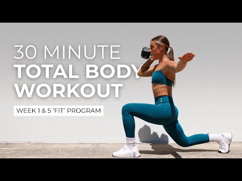 Видео: 30-МИНУТНАЯ ТРЕНИРОВКА ВСЕГО ТЕЛА | Программа «FIT» на 1-ю и 5-ю недели. Эшли Фримен