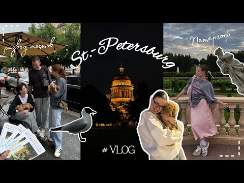 Видео: VLOG#4 ПИТЕР, развод мостов, ПЕТЕРГОФ | 2 часть