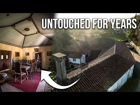 Видео: НЕтронутый годами! - Заброшенный особняк политика, спрятанный в горах