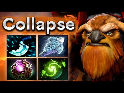 Видео: Коллапс на Шейкере, красивая командная дота! - Collapse Earthshaker 7.35 DOTA 2