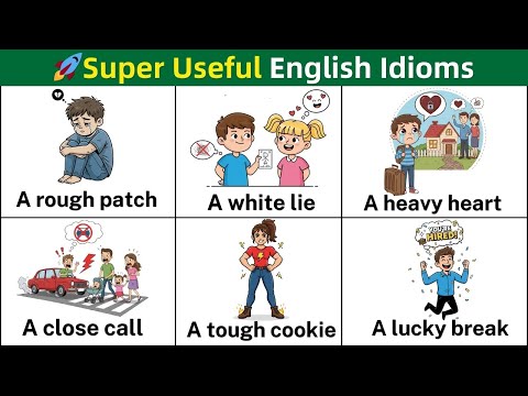 Видео: Изучайте английские идиомы и фразы | Ежедневная лексика со значениями и примерами