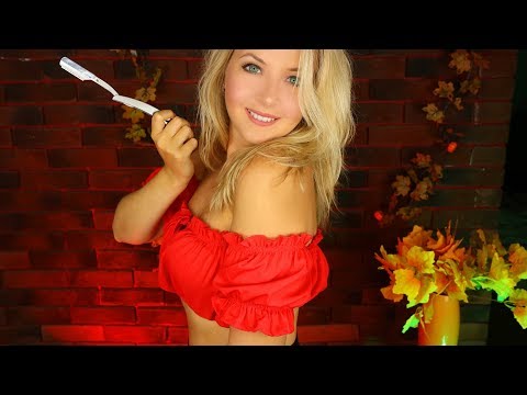 Видео: ASMR Shhh! Бритье 💭 в мужской райской студии 👼 Уход за мужчинами в специальном салоне 😉