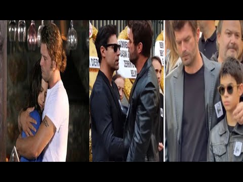 Видео: Кыванч Татлытуг плакал на плече Берен Саат после похорон