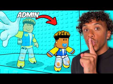 Видео: Троллинг моего СЫНА с помощью НЕВИДИМОСТИ в Slap Tower.. (Roblox)