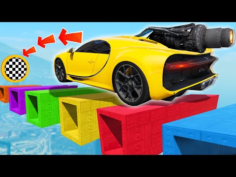 Видео: КАК ДАЛЕКО СМОЖЕТ РЕАКТИВНАЯ ЧИТ ТАЧКА ПРОЕХАТЬ ПО ДЫРЯВЫМ БЛОКАМ? ЭКСПЕРИМЕНТЫ В ГТА 5 ОНЛАЙН