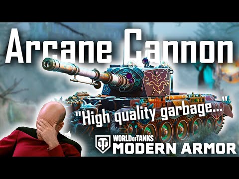 Видео: | Arcane Cannon — обзор танка | World of Tanks Modern Armor |