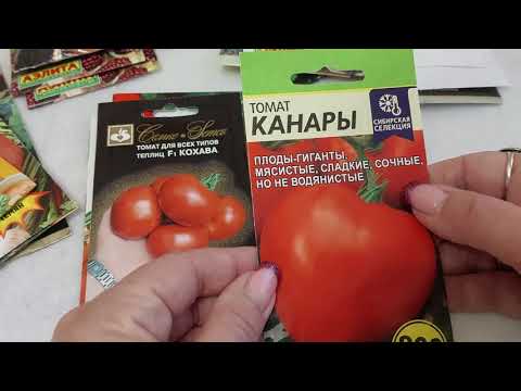 Видео: Томаты, перцы и др. Новинки семян на новый сезон.