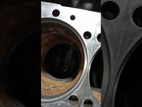 Видео: MAN 28 мотор просели гильзы решение проблемы