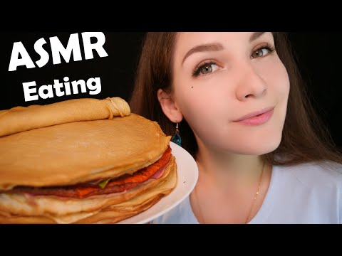Видео: АСМР Итинг 🥞БЛИНЫ 🍰(EATING SOUNDS) ASMR Pancake 🍴🥧