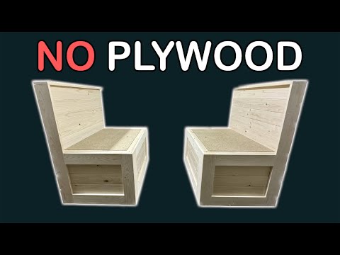 Видео: Самодельные обеденные сиденья для кемпера, автодома или фургона #cargocamper #vanlife