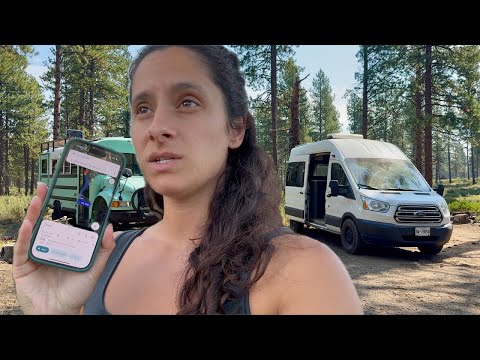 Видео: Проблемы с фургонами по дороге в Орегон.