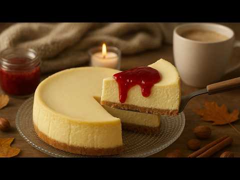 Видео: Чизкейк «Нью-Йорк» | Сливочный и неотразимый