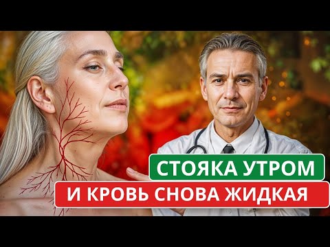 Видео: 1 ПРОСТОЙ МЕТОД разжижает кровь лучше, чем аспирин, защищает от тромбов, а кровоток как в 19 лет!