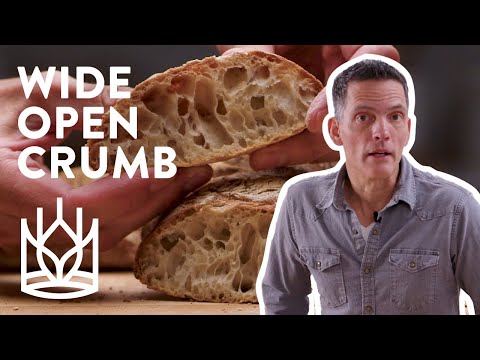 Видео: Итальянская чиабатта — воздушная, хрустящая и простая в приготовлении